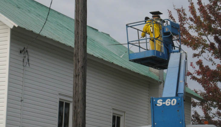 Pressure washing services